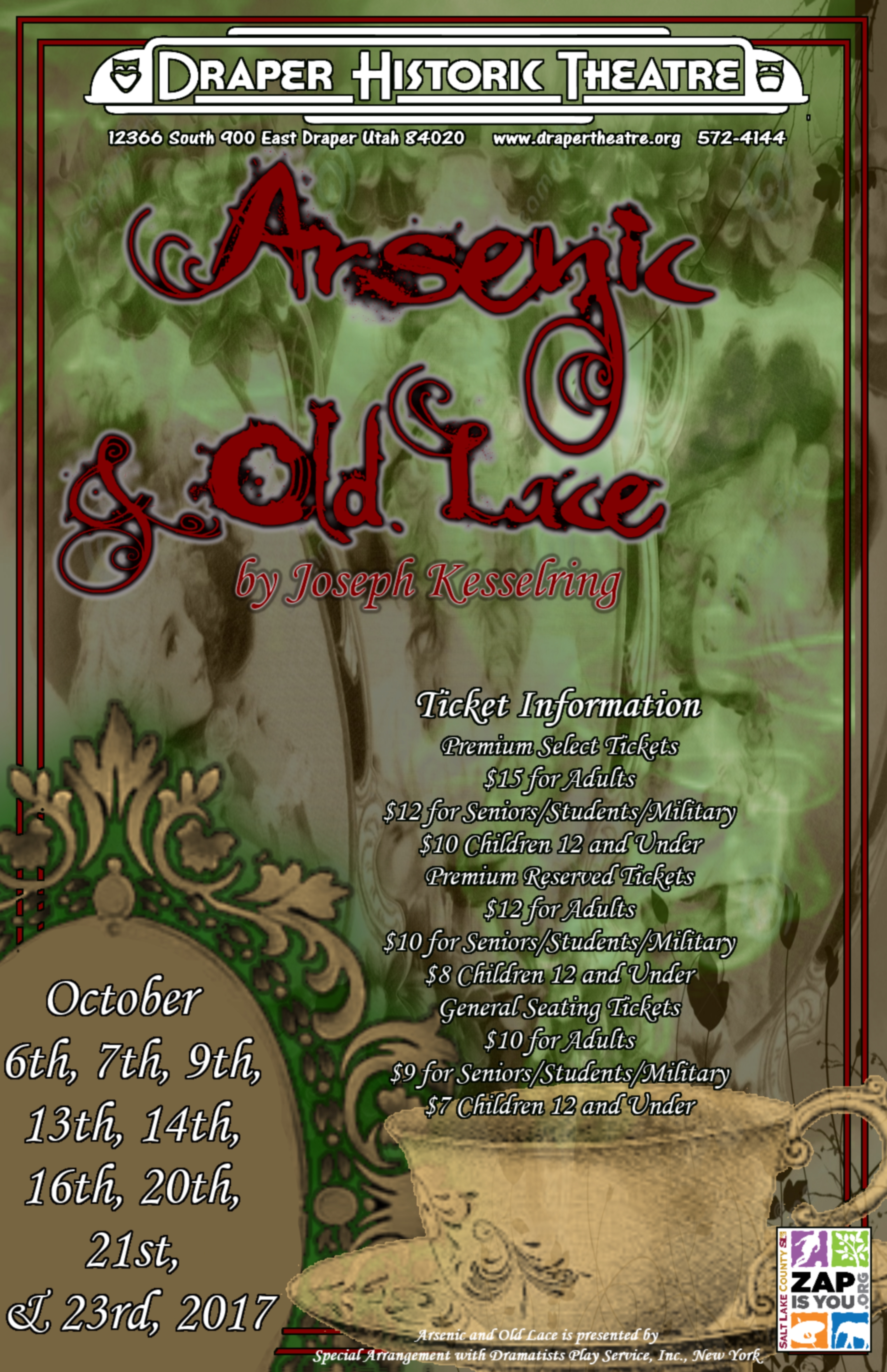 Into the Woods Arsenic and Old Lace